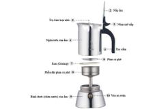 Ấm pha cà phê Bialetti Venus 10TZ induction BCM-1685