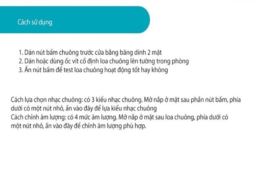 Chuông không dây pin sạc năng lượng mặt trời Victory Sea VS-1705