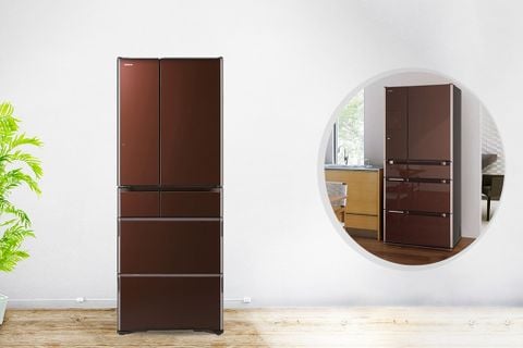 Tủ lạnh Hitachi Inverter 657 lít R-G620GV XT (6 cánh) - Chính Hãng