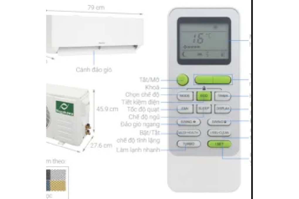 Điều hòa Nagakawa Inverter 1 chiều NIS-C09R2T29