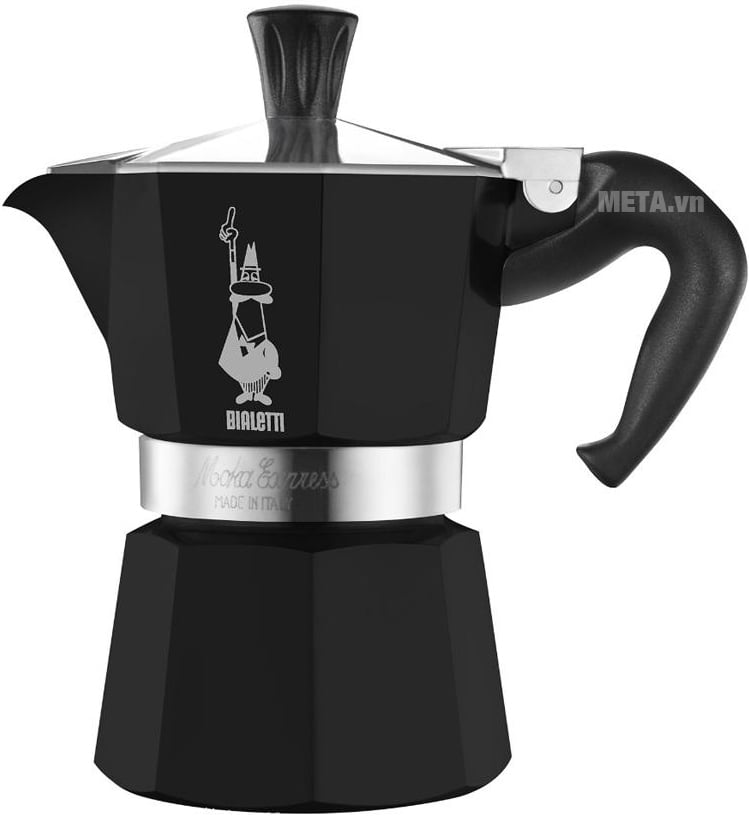 Ấm pha cà phê Bialetti Moka Express 3TZ Black BCM-3752