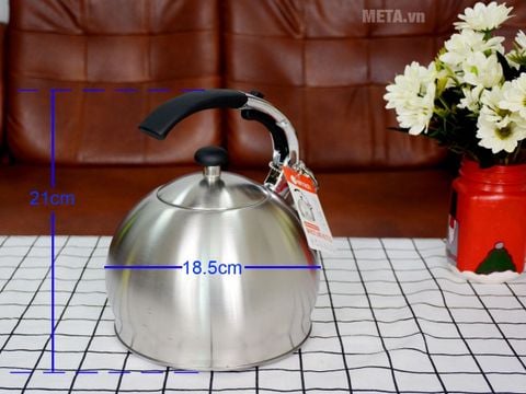 Ấm đun nước inox 304 Elmich EL3373 3 lít