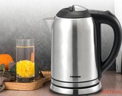 Ấm đun nước siêu tốc inox 304 Tiross TS1367 (1 lít)