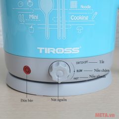 Ấm nấu điện đa năng Tiross TS1366