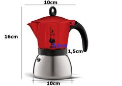 Ấm pha cà phê Bialetti Moka Induction 3TZ BCM-4932 (red)