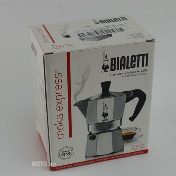 Ấm pha cà phê Bialetti Moka Express 3TZ BCM-1162