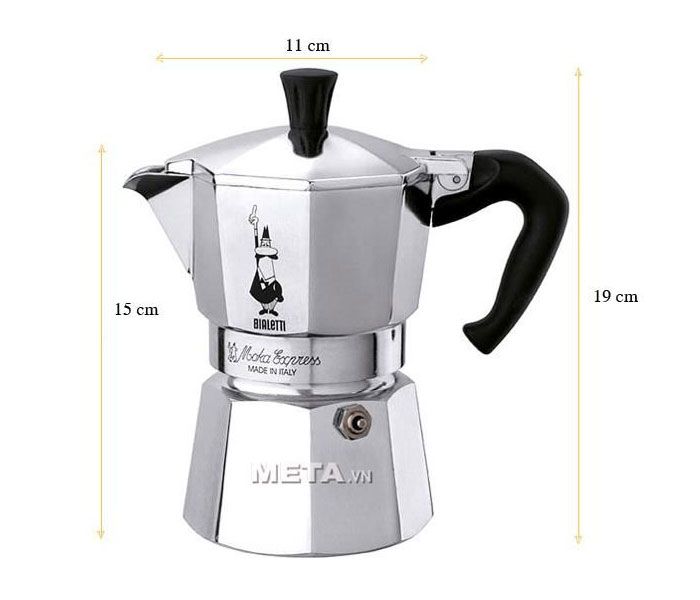 Ấm pha cà phê Bialetti Moka Express 4TZ BCM-1164