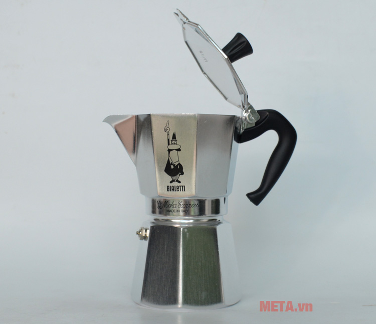Ấm pha cà phê Bialetti Moka Express 6TZ BCM-1163 phù hợp với các quý ông