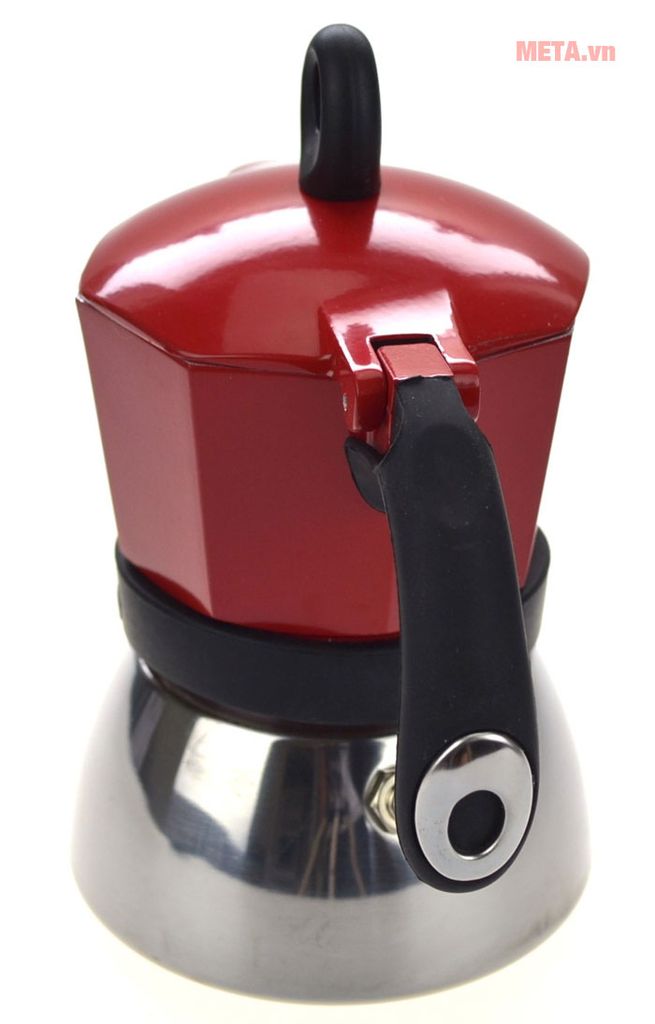 Ấm pha cà phê Bialetti Moka Induction 3TZ BCM-4932 (red)