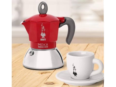 Ấm pha cà phê Bialetti Moka INDUCTION 4TZ ROSSA 0006944/NP