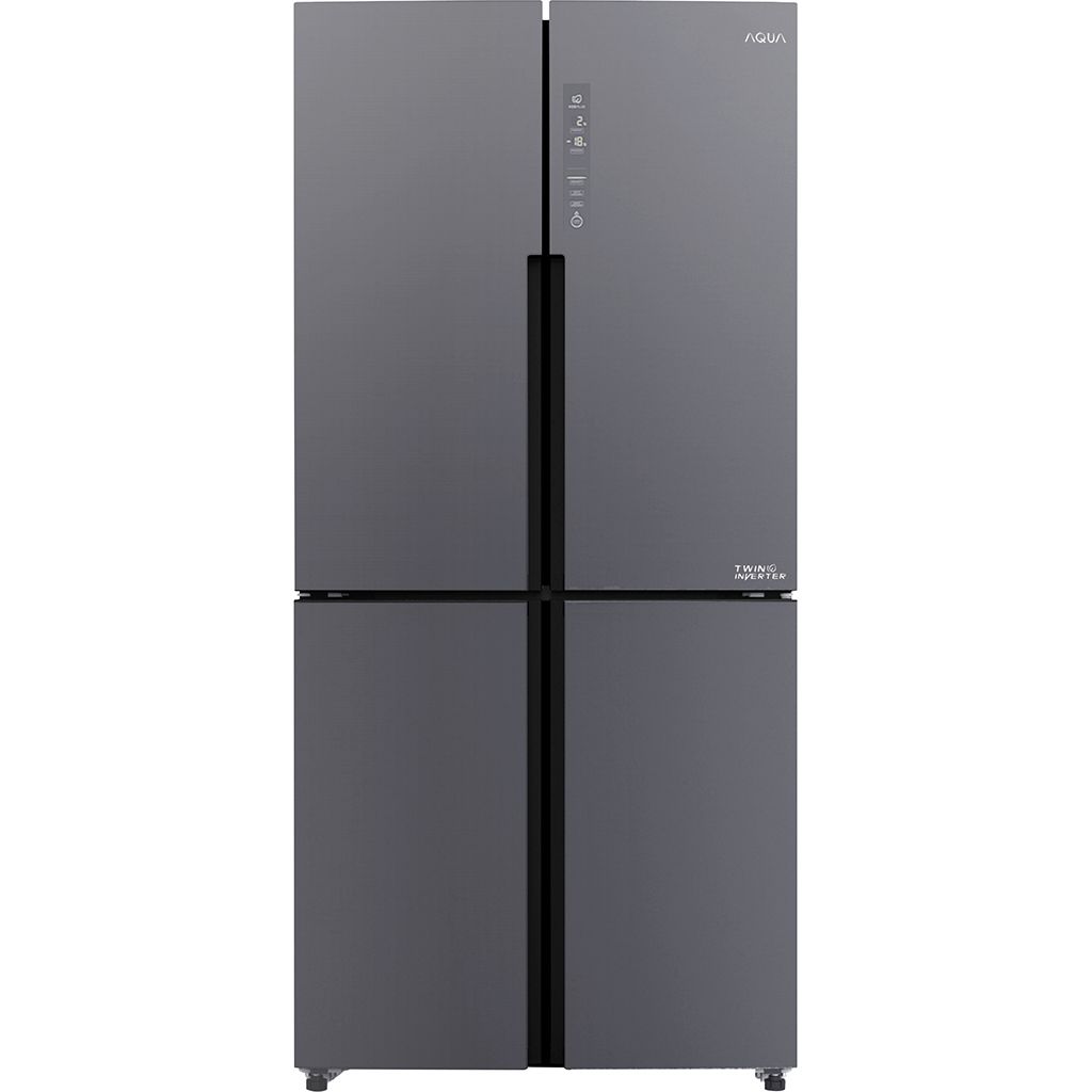 Tủ lạnh Aqua Inverter 456 lít AQR-M530EM SLB (4 cánh)