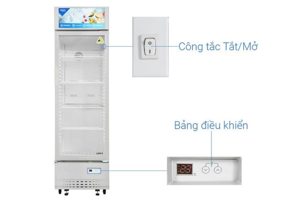 Tủ mát Aqua 235 lít AQS-AF340S