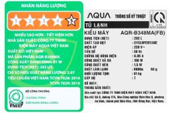 Tủ lạnh Aqua Inverter 292 lít AQR-B348MA FB (2 cánh)