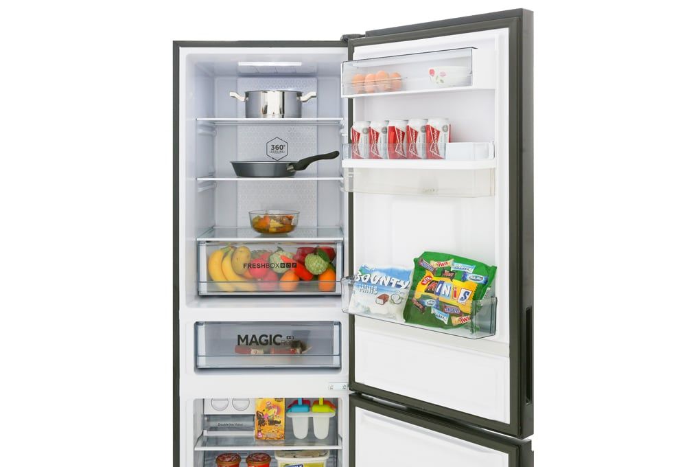 Tủ lạnh Aqua Inverter 320 lít AQR-IW378EB BS (2 cánh)