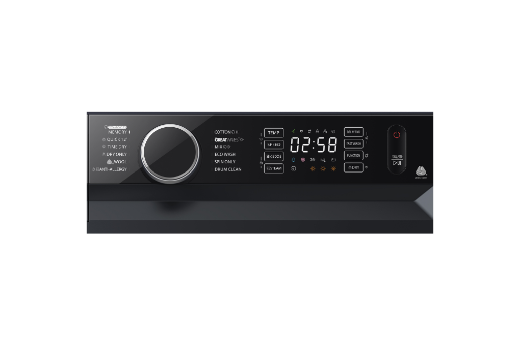 Máy giặt sấy Toshiba Inverter giặt 12.5 kg - sấy 8 kg TWD-BM135GF4V(MG)