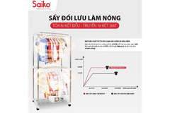 Tủ sấy quần áo Saiko CD-2300