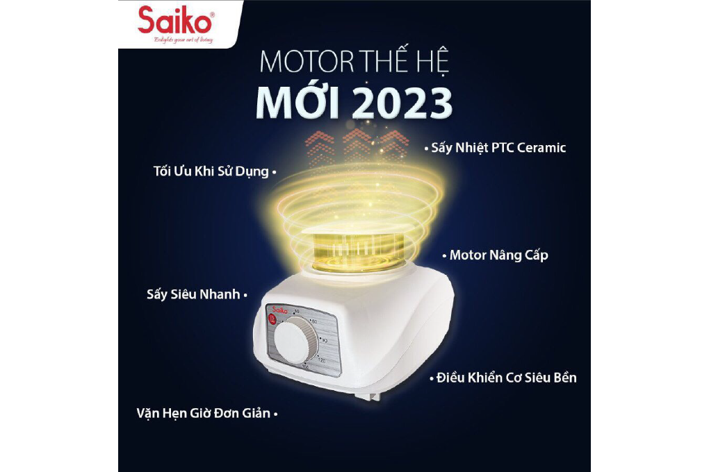 Tủ sấy quần áo Saiko CD-2300