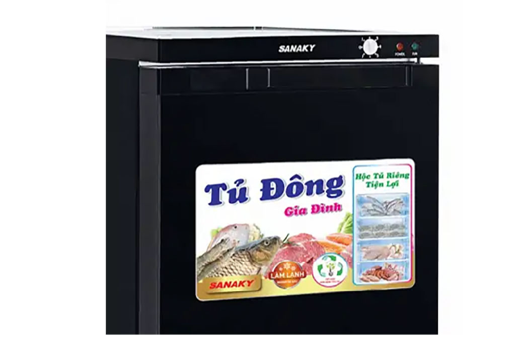 Tủ đông Sanaky Inverter 118 lít VH-160K3