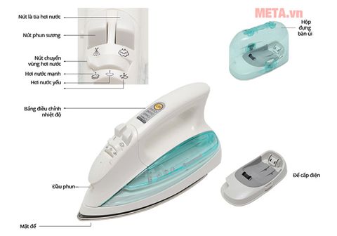 Bàn là hơi nước không dây Panasonic PABU-NI-L700SSGRA