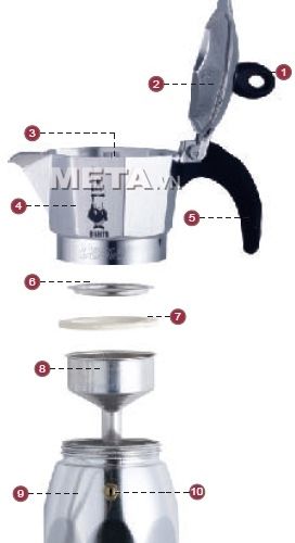 Ấm pha cà phê Bialetti Dama 2TZ BCM-2154