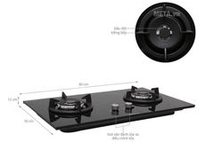 Bếp gas âm Electrolux EGT8028CK