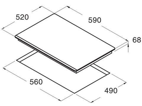 Bếp điện từ Cata IF 6011 BK