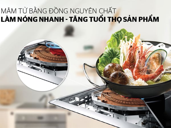 Mâm từ có tuổi thọ cao, bền bỉ