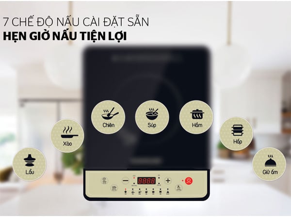 7 chế độ nấu tiện lợi