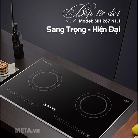 Bếp điện từ đôi Sato SIH267 N1.1