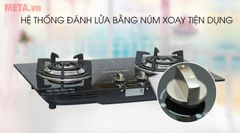 Bếp gas âm kính Sunhouse SHB5538