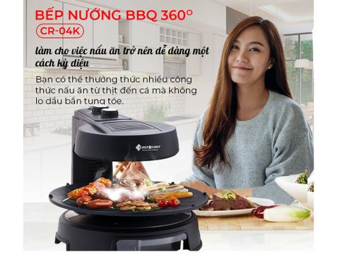 Bếp nướng BBQ 360 Chef Chef CR-04K