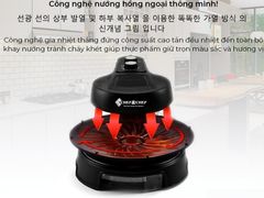 Bếp nướng BBQ 360 Chef Chef CR-04K