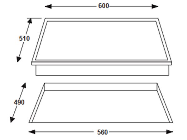 Bếp từ 3 vùng nấu Rosieres RISD3BC