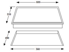 Bếp từ 3 vùng nấu Rosieres RISD3BC