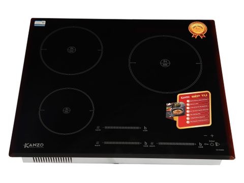 Bếp từ âm 3 vùng nấu Inverter Kanzo KZ-HQ999I (62cm)