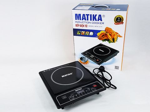 Bếp từ Matika MTK-2111 (Tặng kèm nổi lẩu)