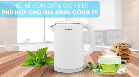 Bình đun siêu tốc Toshiba 1.5 lít KT-15DS1PV