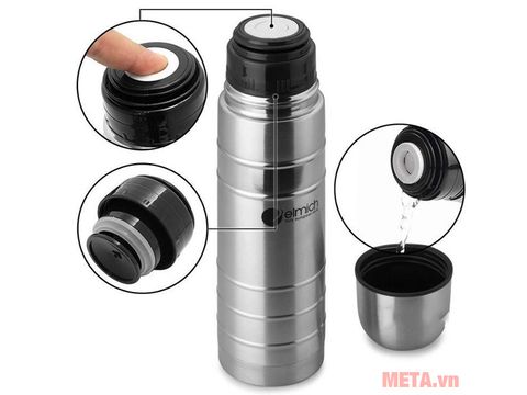 Bình giữ nhiệt Elmich inox 304 1000ml 2245198