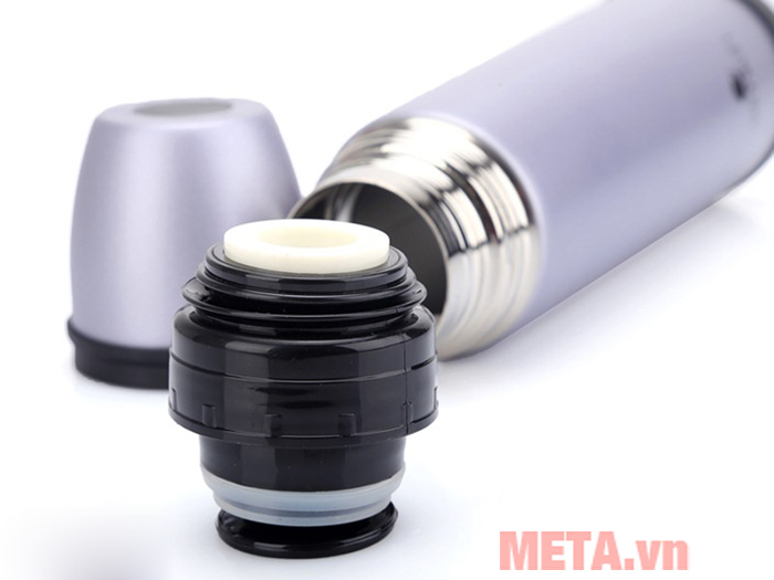 Cổ bình có gioăng cao su Bình giữ nhiệt inox