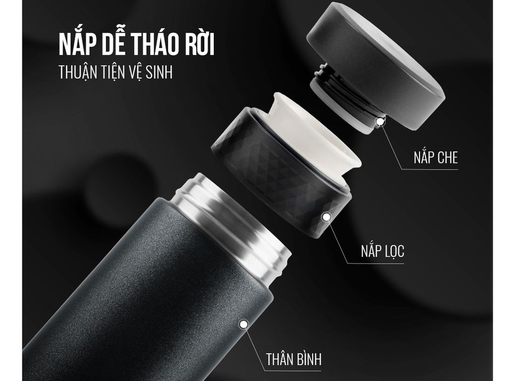 Bình giữ nhiệt Inox 316 Elmich EL-3685OL