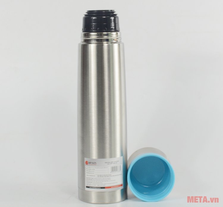 Bình giữ nhiệt Elmich K10 2246388 có thể dùng nắp làm cốc uống nước 
