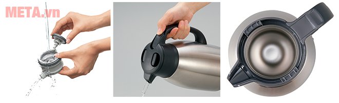 Bình thủy bấm rót Zojirushi  