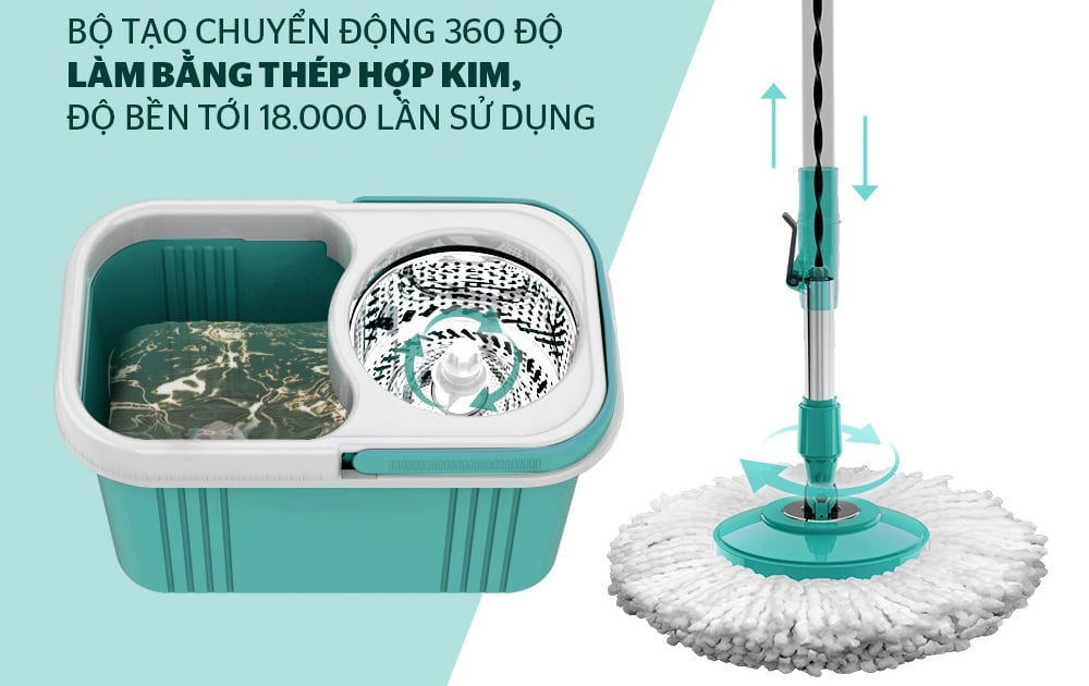 Thiết kế chuyển động 360 độ tiện lợi