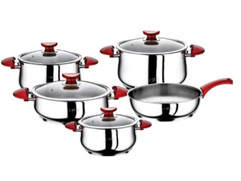 Bộ nồi chảo Egg Pan Set inox 5 món O.M.S 1025