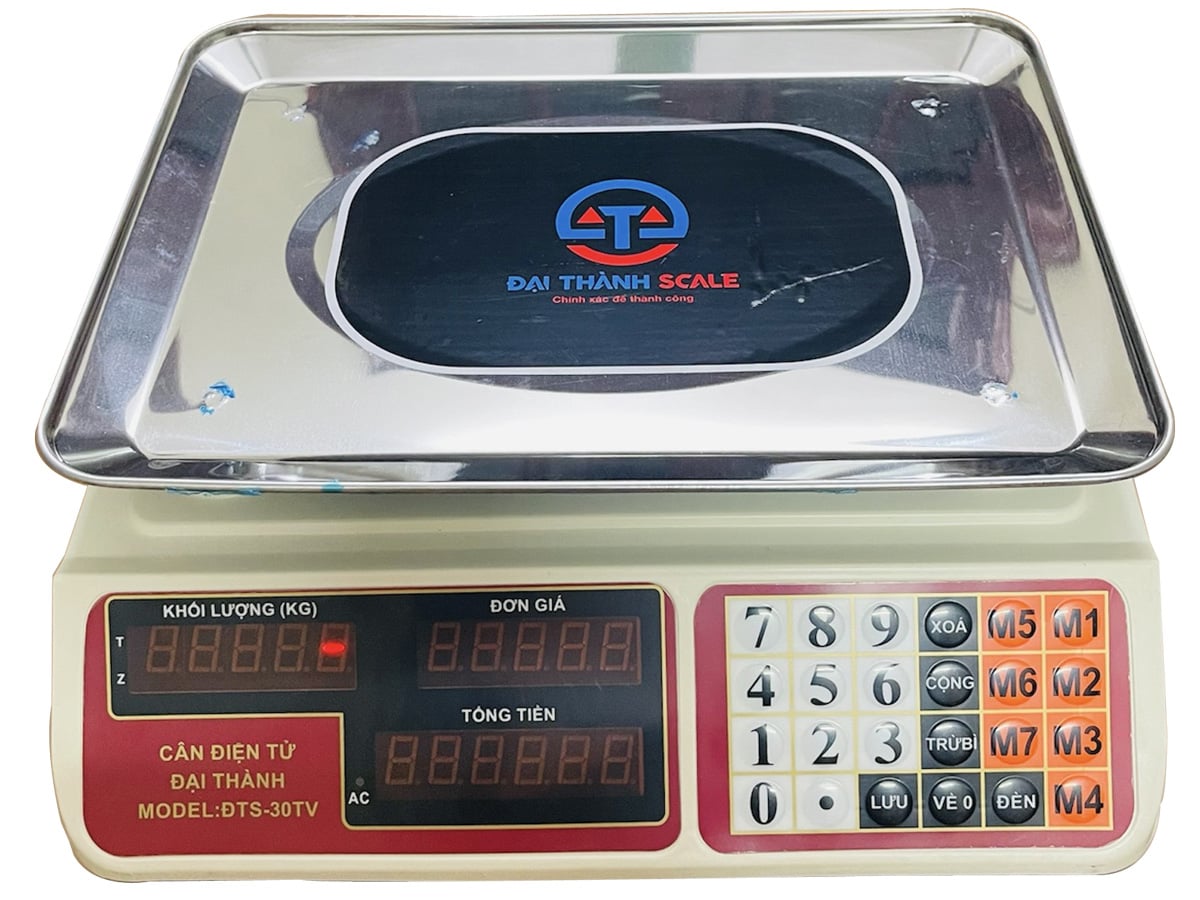 Hình ảnh cân điện tử Đại Thành ĐTS-30TV Hình ảnh cân điện tử Đại Thành ĐTS-30TV