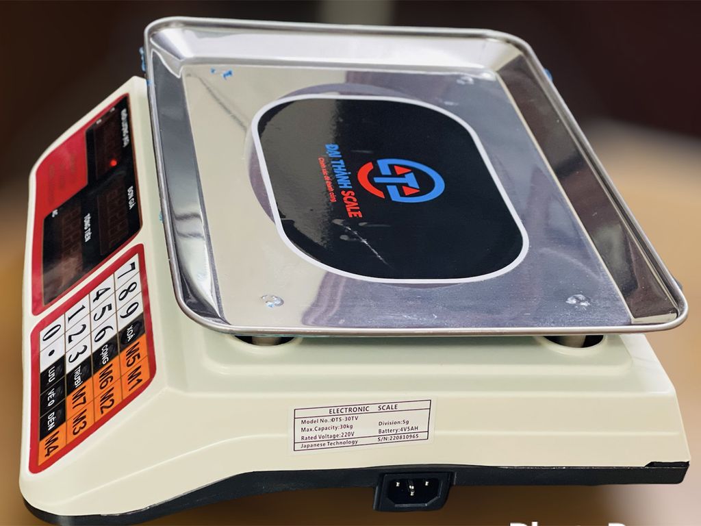 Cân điện tử Đại Thành ĐTS-30TV
