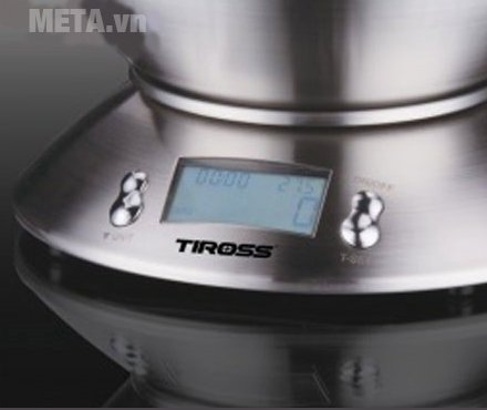 Cân nhà bếp cao cấp điện tử Tiross TS-817 có màn hình hiển thị LCD