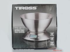 Cân nhà bếp cao cấp điện tử Tiross TS-817