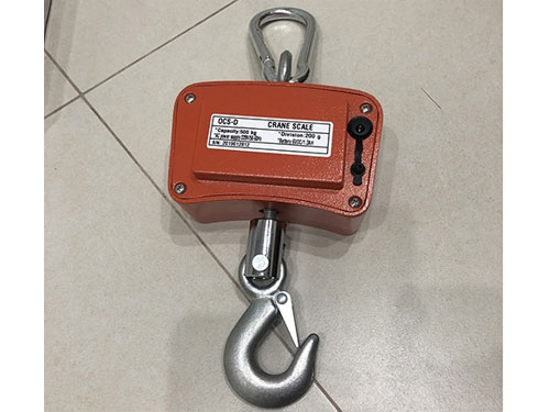 Cân làm từ thép sơn tĩnh điện Cân móc điện tử OCS