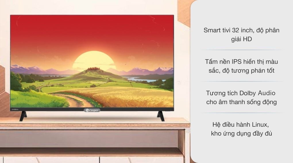 Tivi 32 inch: Kích thước, ưu điểm và kinh nghiệm lựa chọn phù hợp cho mọi Ax88 one giaitri tructuyen